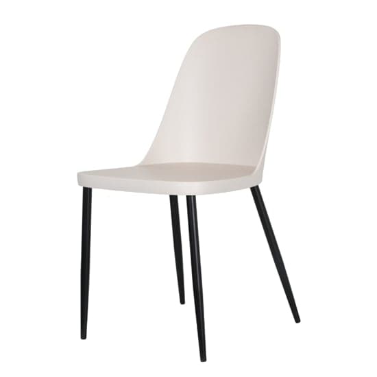 Arta Duo Calico Plastic Seat Dining Chairs In Pair_2