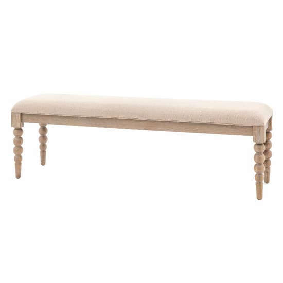 Arta Wooden Dining Bench In Natural_4