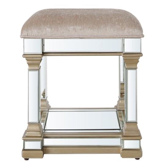 Asbury Mirrored Dressing Stool In Champagne_2