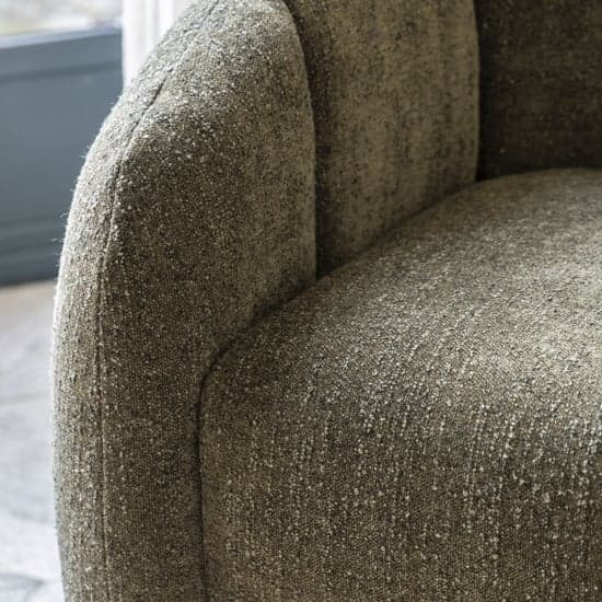 Ascoli Polyester Fabric Tub Chair In Moss Green_2