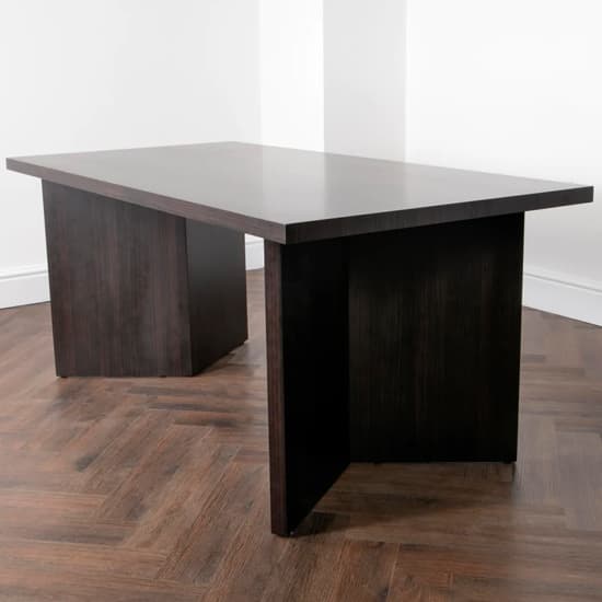Ascot Wooden Dining Table In Espresso Walnut_1
