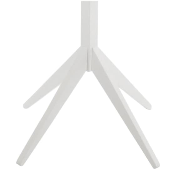 Ascotoa Wooden Coat Stand In White Furniture in Fashion