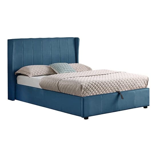 Ashburton Velvet Fabric Storage King Size Bed In Blue_5