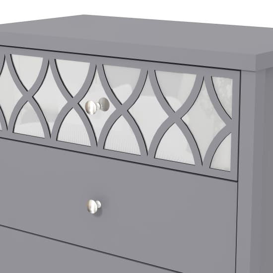 Asmara Mirrored Wooden Chest Of 4 Drawers In Cool Grey_8