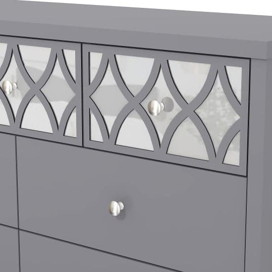 Asmara Mirrored Wooden Chest Of 7 Drawers In Cool Grey_8