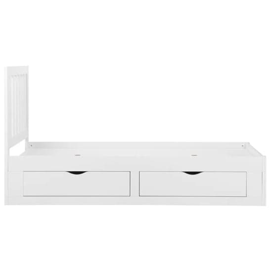 Aspen Wooden Single Bed With 4 Drawers In White_6