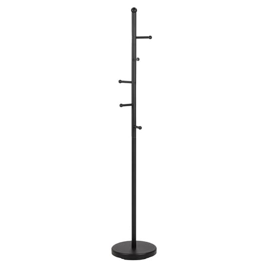 Aspin Metal Coat Stand In Matt Black Furniture in Fashion