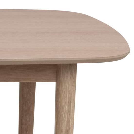 Astonik Wooden Dining Table Rectangular In Oak White_3