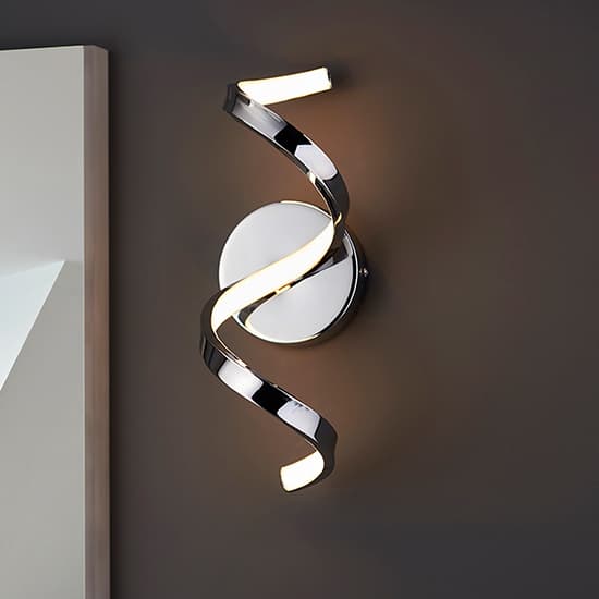 Astral LED Metal Wall Light In Chrome_1