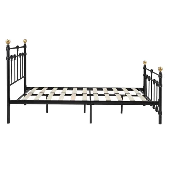 Atalla Metal Double Bed In Black_4