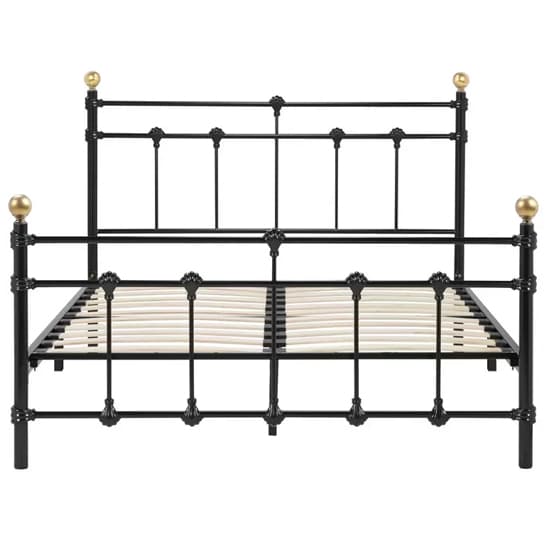 Atalla Metal Double Bed In Black_5