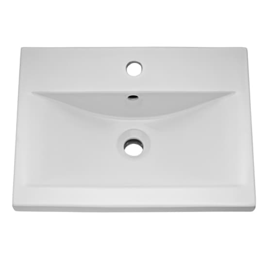 Athenia 50cm 1 Drawer Wall Vanity With Basin 1 In Gloss White_2