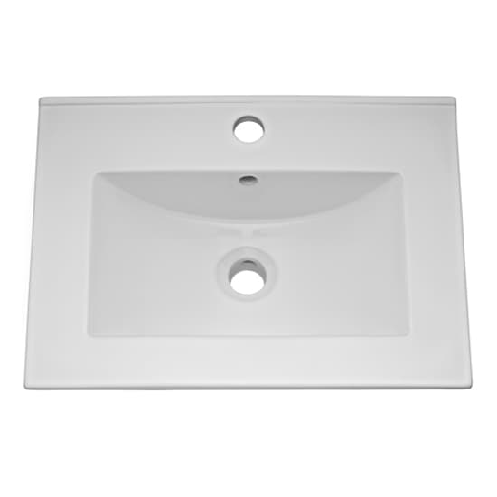 Athenia 50cm 1 Drawer Wall Vanity With Basin 2 In Gloss Grey_2