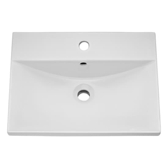 Athenia 50cm 2 Drawers Wall Vanity With Basin 3 In Gloss Grey_2