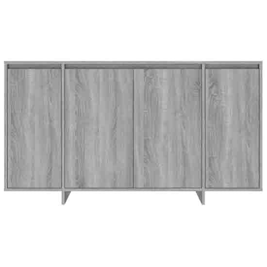 Atoka Wooden Sideboard With 4 Doors In Grey Sonoma_5