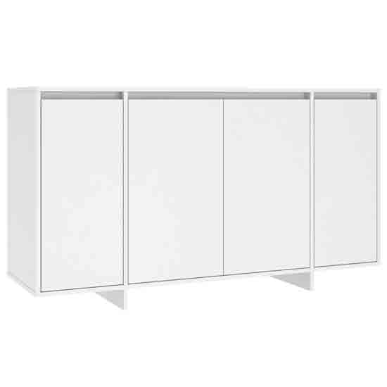 Atoka Wooden Sideboard With 4 Doors In White_3