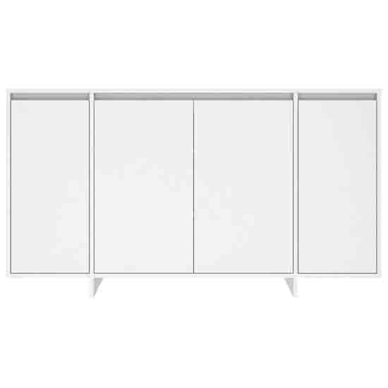 Atoka Wooden Sideboard With 4 Doors In White_5