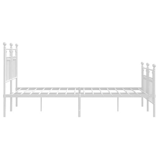 Attica Metal King Size Bed In White_6