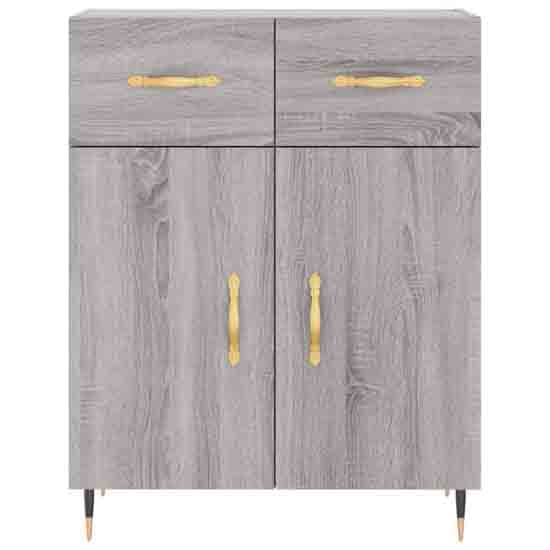 Attica Wooden Sideboard With 2 Doors In Grey Sonoma_4