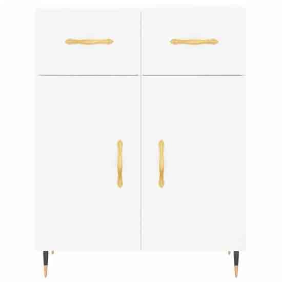 Attica Wooden Sideboard With 2 Doors In White_4