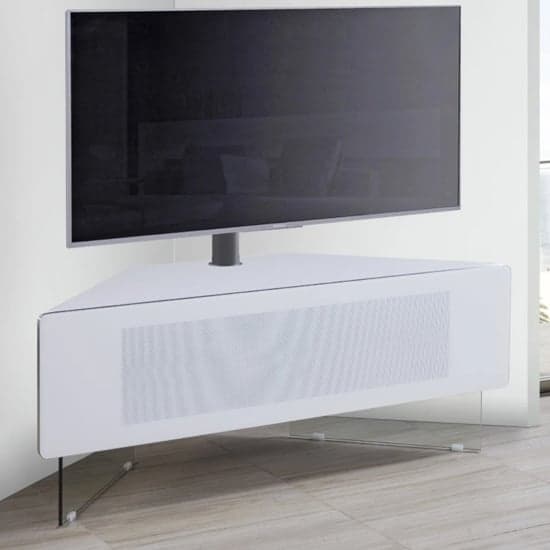 Adeja Ultra Corner High Gloss TV Stand In White_1