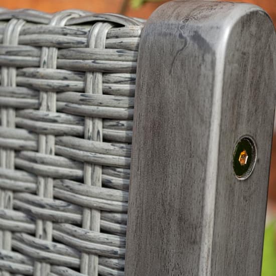 Auchinleck Outdoor Wooden Storage Seating Bench In Grey Wash_5