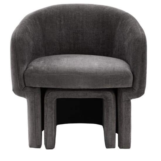 Augusta Fabric Armchair With Foot Stools In Blue_6