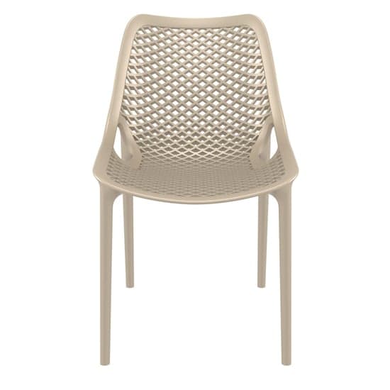Aultas Outdoor Stacking Dining Chair In Taupe_2