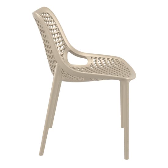 Aultas Outdoor Stacking Dining Chair In Taupe_3