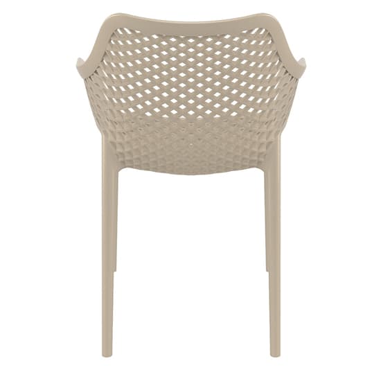 Aultos Outdoor Stacking Armchair In Taupe_5