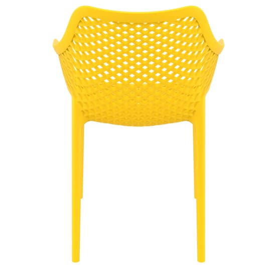Aultos Outdoor Stacking Armchair In Yellow_5