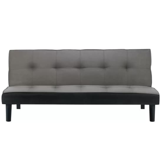Aurorae Velvet Fabric Sofa Bed In Grey_5