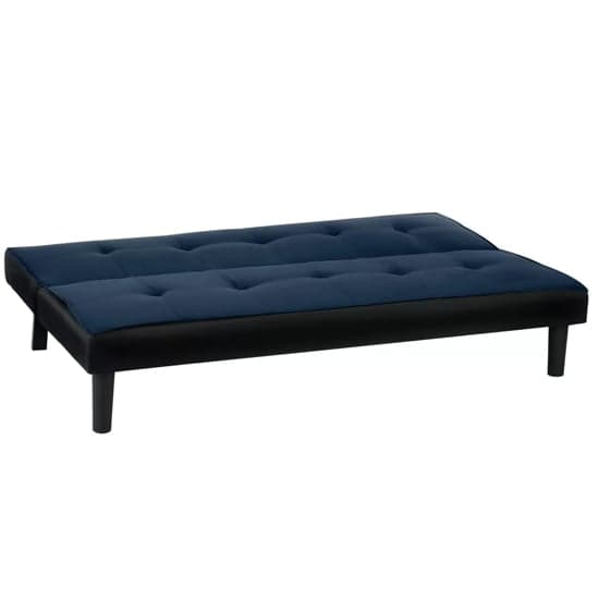 Aurorae Velvet Fabric Sofa Bed In Midnight Blue_4