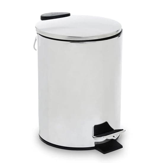 Avalon Stainless Steel 3 Litres Pedal Bin With Soft Close Lid_2