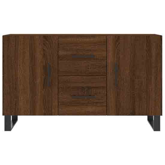 Avalon Wooden Sideboard With 2 Doors 2 Drawers In Brown Oak_4
