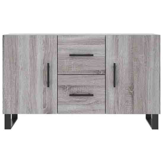 Avalon Wooden Sideboard With 2 Doors 2 Drawers In Grey Sonoma_4