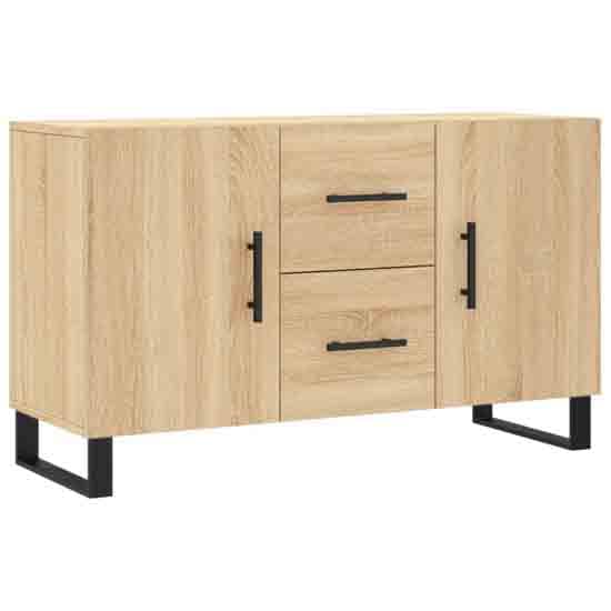 Avalon Wooden Sideboard With 2 Doors 2 Drawers In Sonoma Oak_2