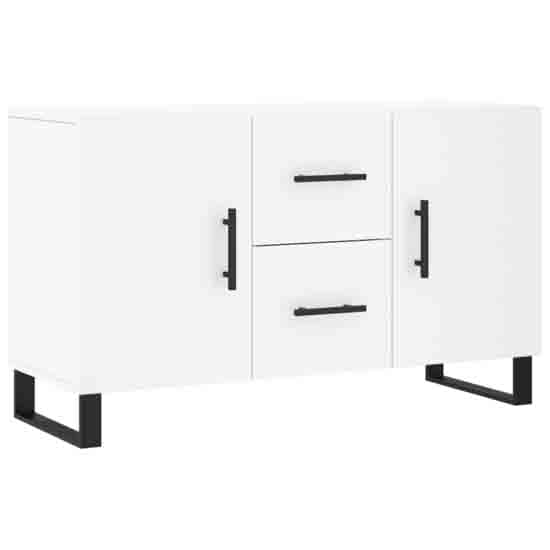 Avalon Wooden Sideboard With 2 Doors 2 Drawers In White_2