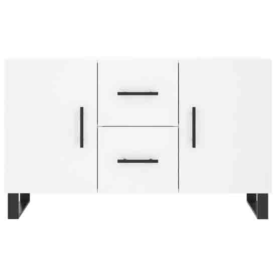 Avalon Wooden Sideboard With 2 Doors 2 Drawers In White_4