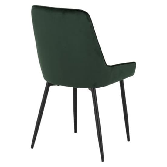 Avah Emerald Green Velvet Dining Chairs In Pair_5