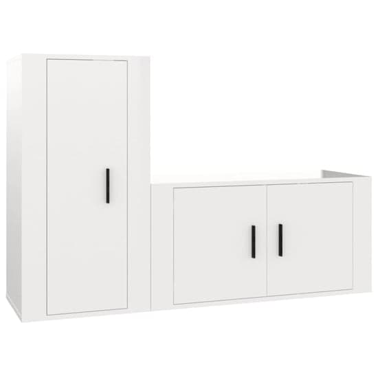 Avery High Gloss Entertainment Unit Wall Hung In White_2