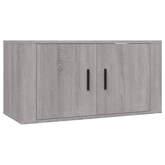 Avery Wooden Entertainment Unit Wall Hung In Grey Sonoma Oak_4