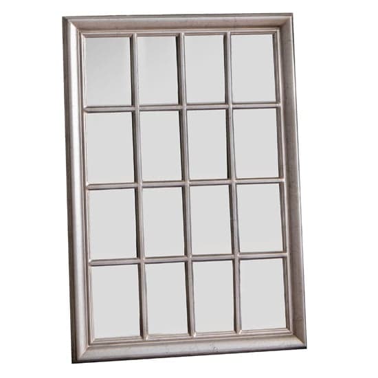 Avondale Wall Mirror In Antique Silver Wooden Frame_1