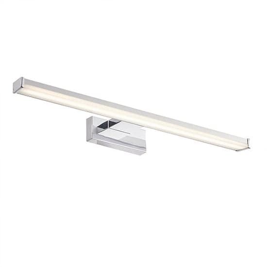 Axis Frosted Plastic Wall Light In Chrome_7