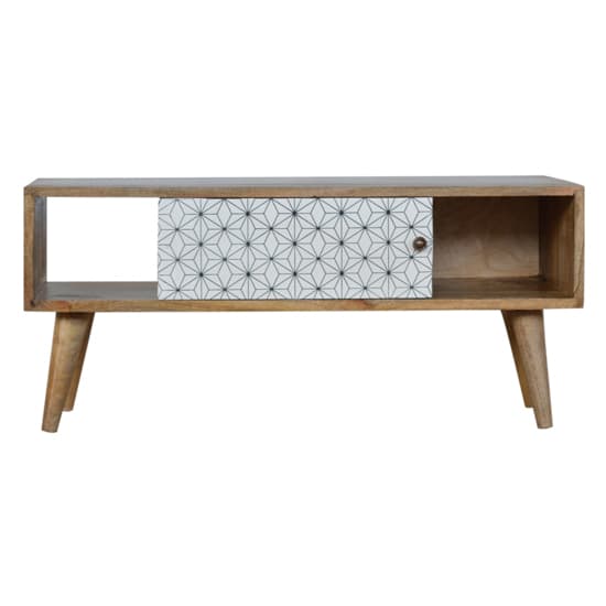 Prima Wooden TV Stand In Oak Ish With Open Slot_3