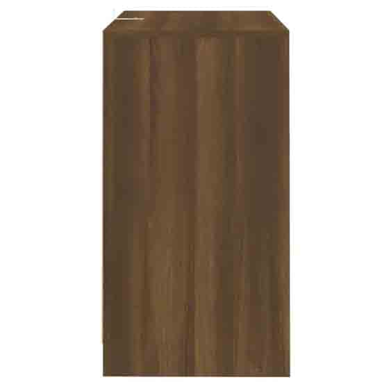 Axton Wooden Storage Cabinet With 4 Doors In Brown Oak_6
