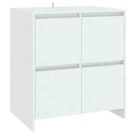 Axton Wooden Storage Cabinet With 4 Doors In White_4