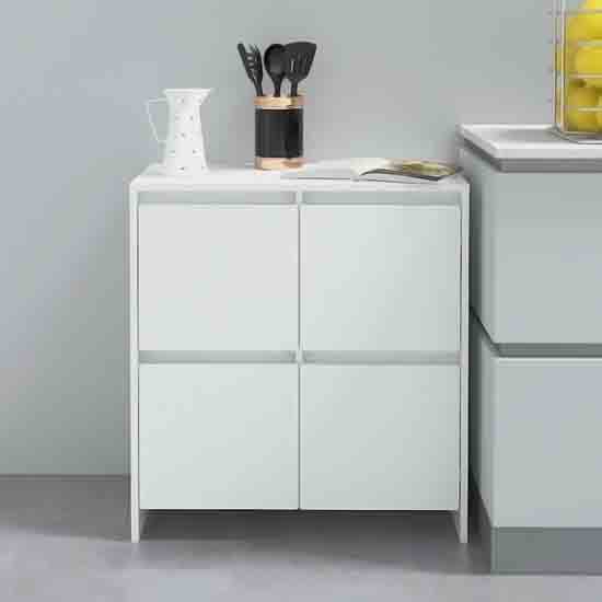 Axton Wooden Storage Cabinet With 4 Doors In White_1