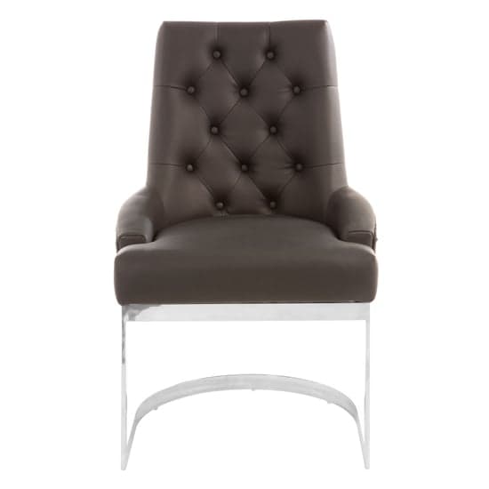 Azaltro Black Faux Leather Dining Chairs In Pair_2