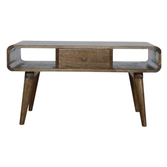 Bacon Wooden Curved Coffee Table In Grey Washed With 2 Drawers_2
